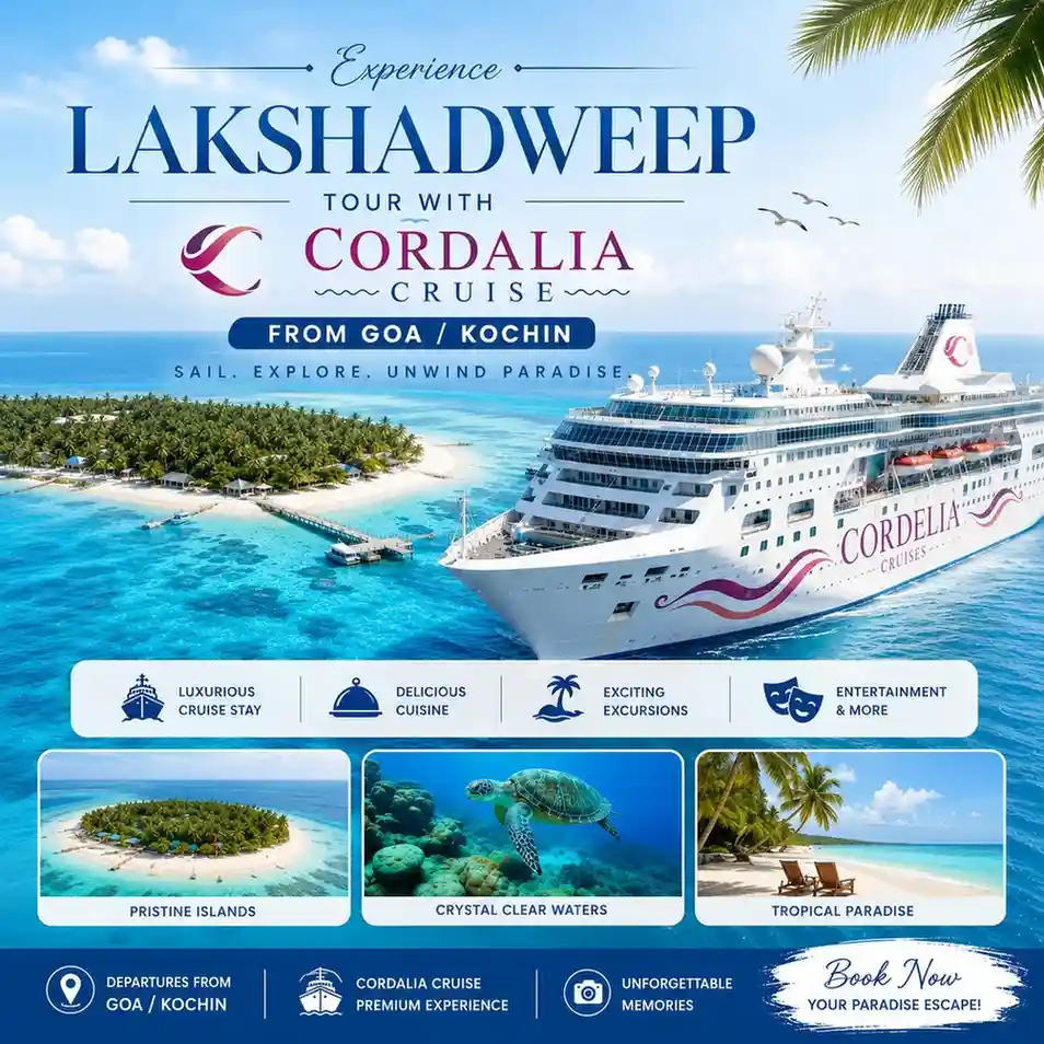 Lakshadweep Cruise Package from Mumbai