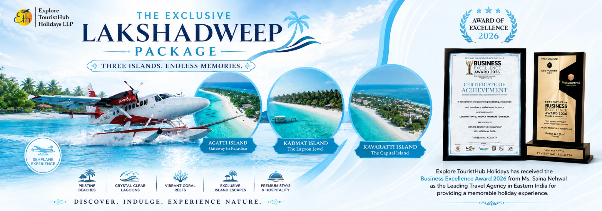 Lakshadweep sea plane  Tour