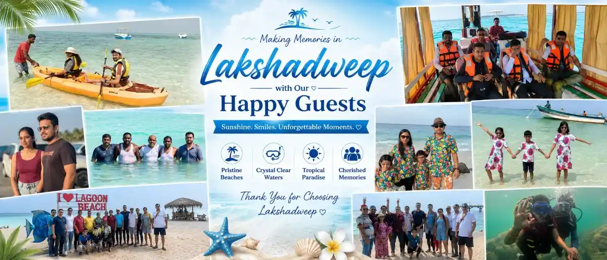 lakshadweep happy guest